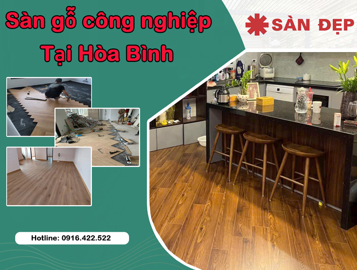 sàn gỗ công nghiệp tại Hòa Bình