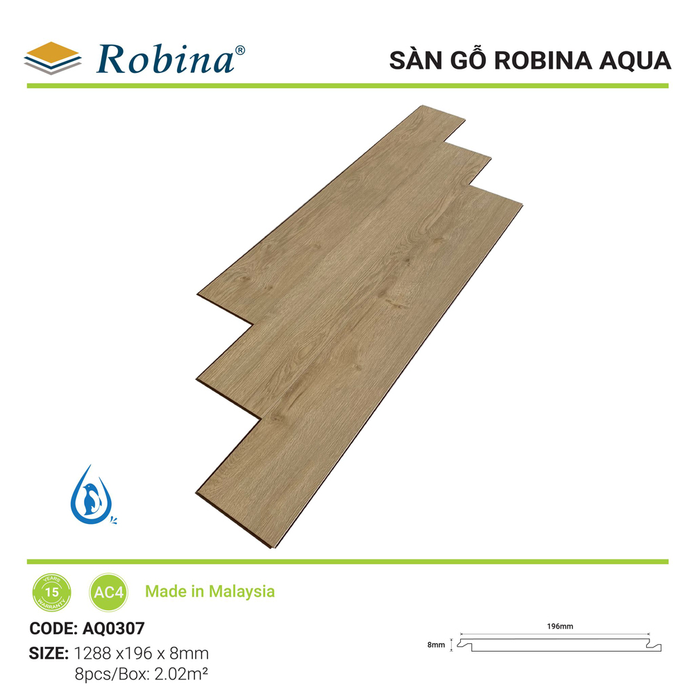 Sàn gỗ Robina AQ0307