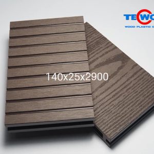 Sàn gỗ ngoài trời Tecwood rỗng MS140K25A Coffee