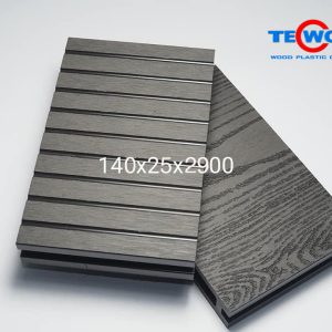 Sàn gỗ ngoài trời Tecwood rỗng MS140K25A Darkgrey