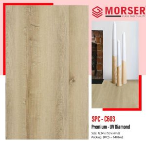 Sàn nhựa hèm khóa Morser SPC C603
