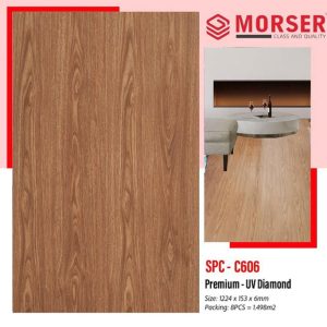 Sàn nhựa hèm khóa Morser SPC C606