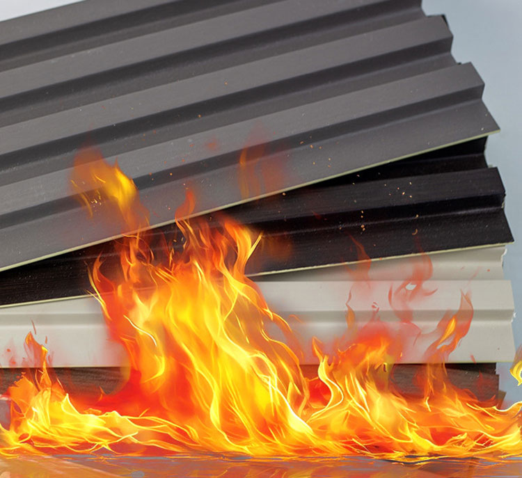 Ưu điểm tấm ốp tường nhựa giả gỗ chống cháy, chống lửa