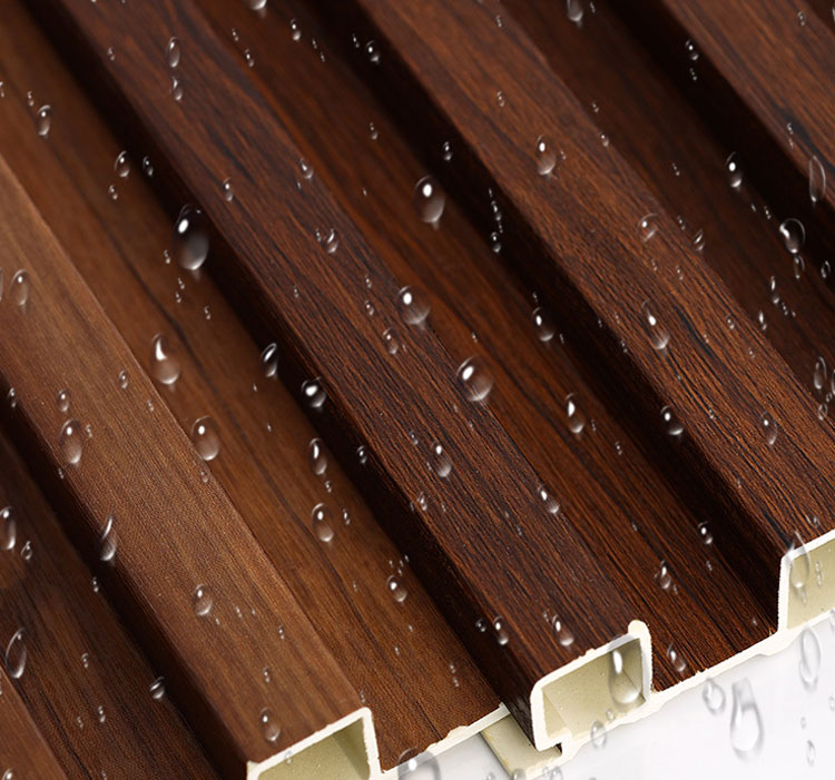 Ưu điểm tấm ốp tường nhựa giả gỗ chống nước