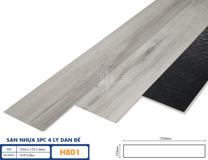 Sàn nhựa SPC Hobiwood H801
