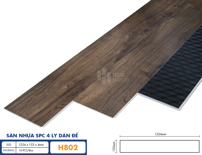 Sàn nhựa SPC Hobiwood H802