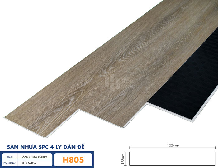 Sàn nhựa SPC Hobiwood H805
