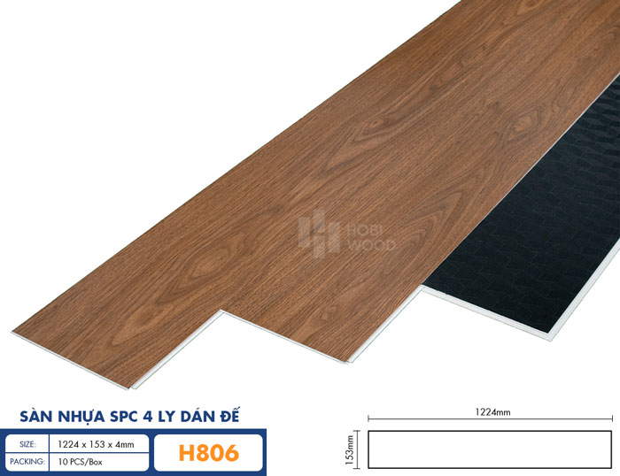 Sàn nhựa SPC Hobiwood H806