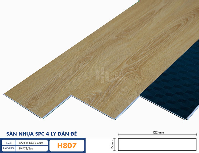 Sàn nhựa SPC Hobiwood H807
