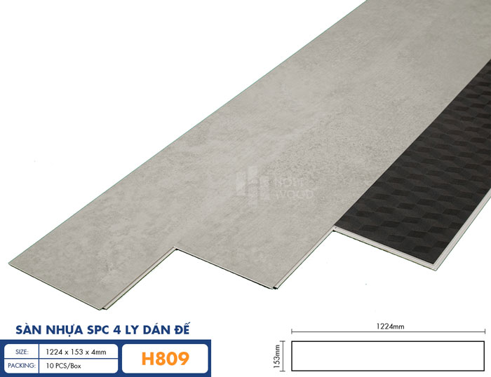 Sàn nhựa SPC Hobiwood H809