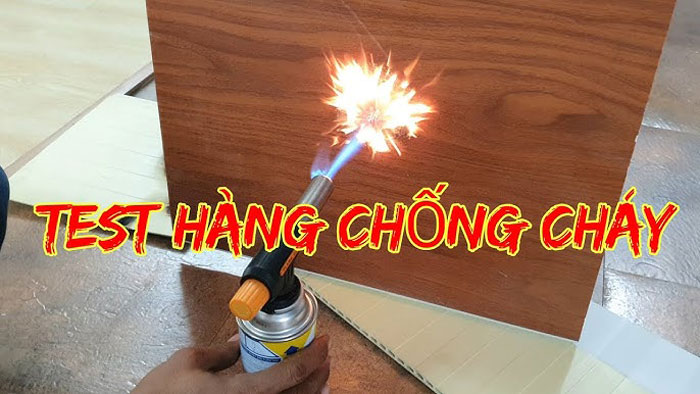 Cách kiểm tra tấm nhựa ốp tường chất lượng nhờ khả năng chống cháy