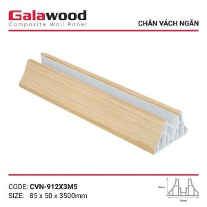 Chân đế vách nhựa ngăn phòng Galawood VN 912