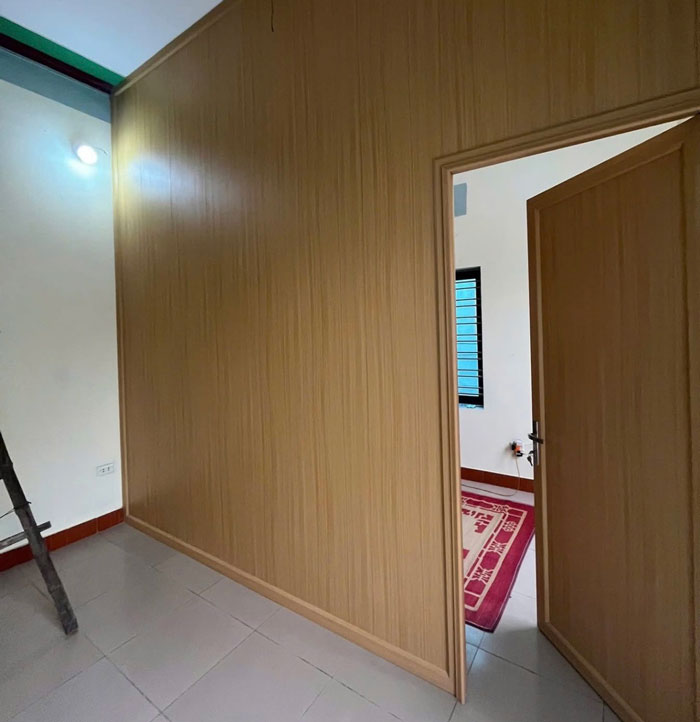 công trình lắp đặt vách nhựa ngăn phòng do Sàn Đẹp thi công