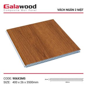 Vách nhựa ngăn phòng Galawood VN 906