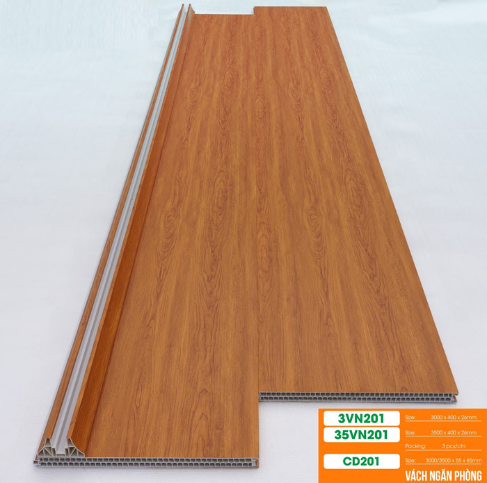 Vách nhựa ngăn phòng Glotex VN 201