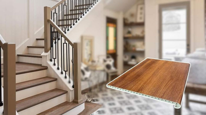 Báo giá mặt bậc cầu thang nhựa giả gỗ