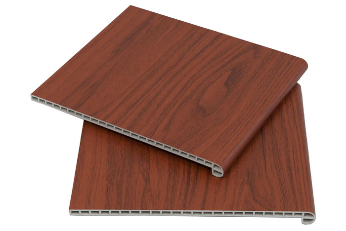 mặt bậc cầu thang nhựa giả gỗ đỏ cam