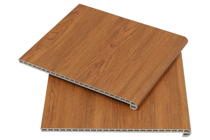 mặt bậc cầu thang nhựa giả gỗ vàng cam