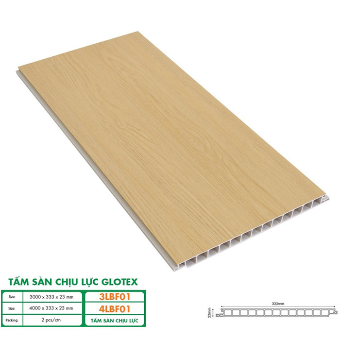 Sàn nhựa chịu lực Glotex 3LBF01
