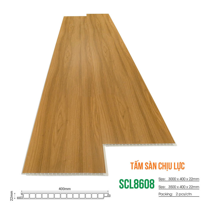 Sàn nhựa chịu lực Glotex SCL8608