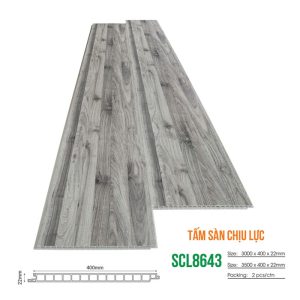 Sàn nhựa chịu lực Glotex SCL8643