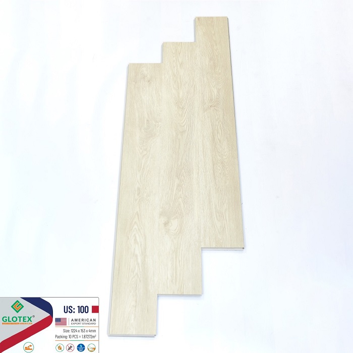 Sàn nhựa hèm khóa Glotex US100