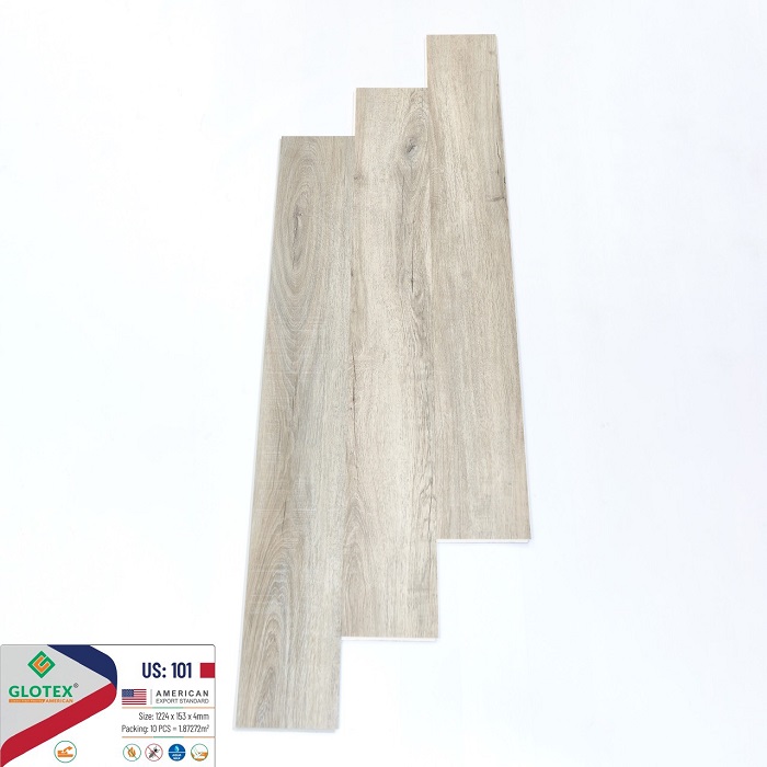 Sàn nhựa hèm khóa Glotex US101