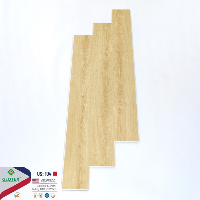 Sàn nhựa hèm khóa Glotex US104