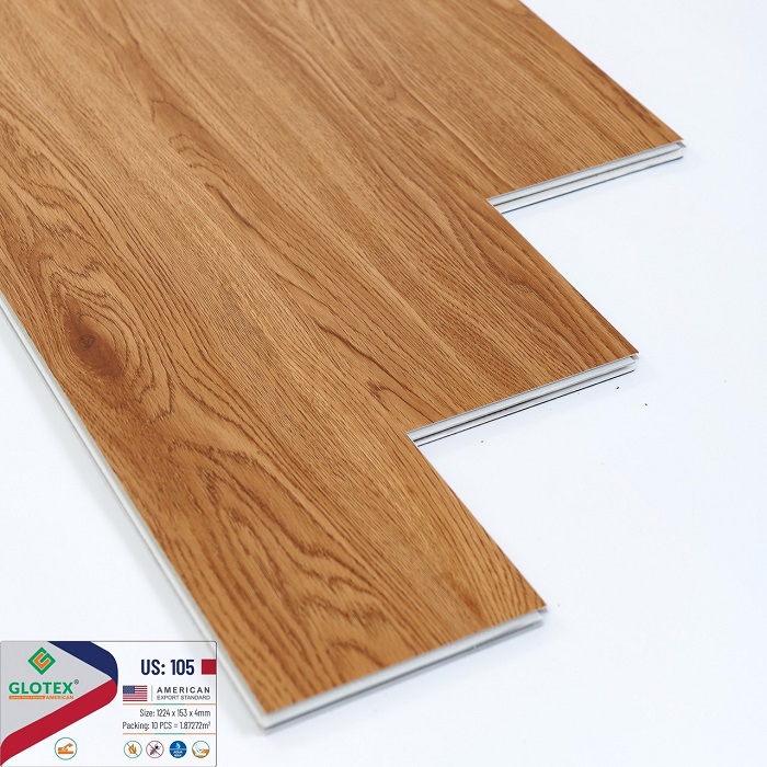 Sàn nhựa hèm khóa Glotex US105