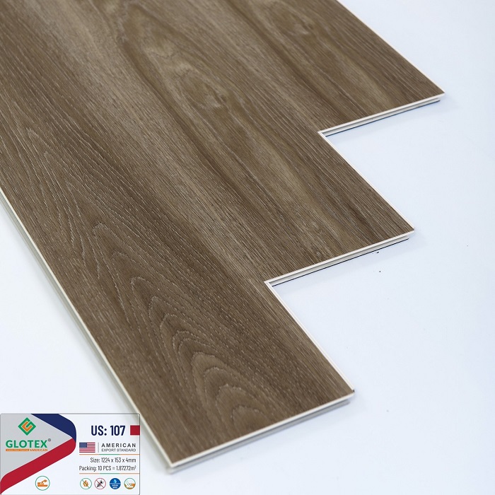 Sàn nhựa hèm khóa Glotex US107