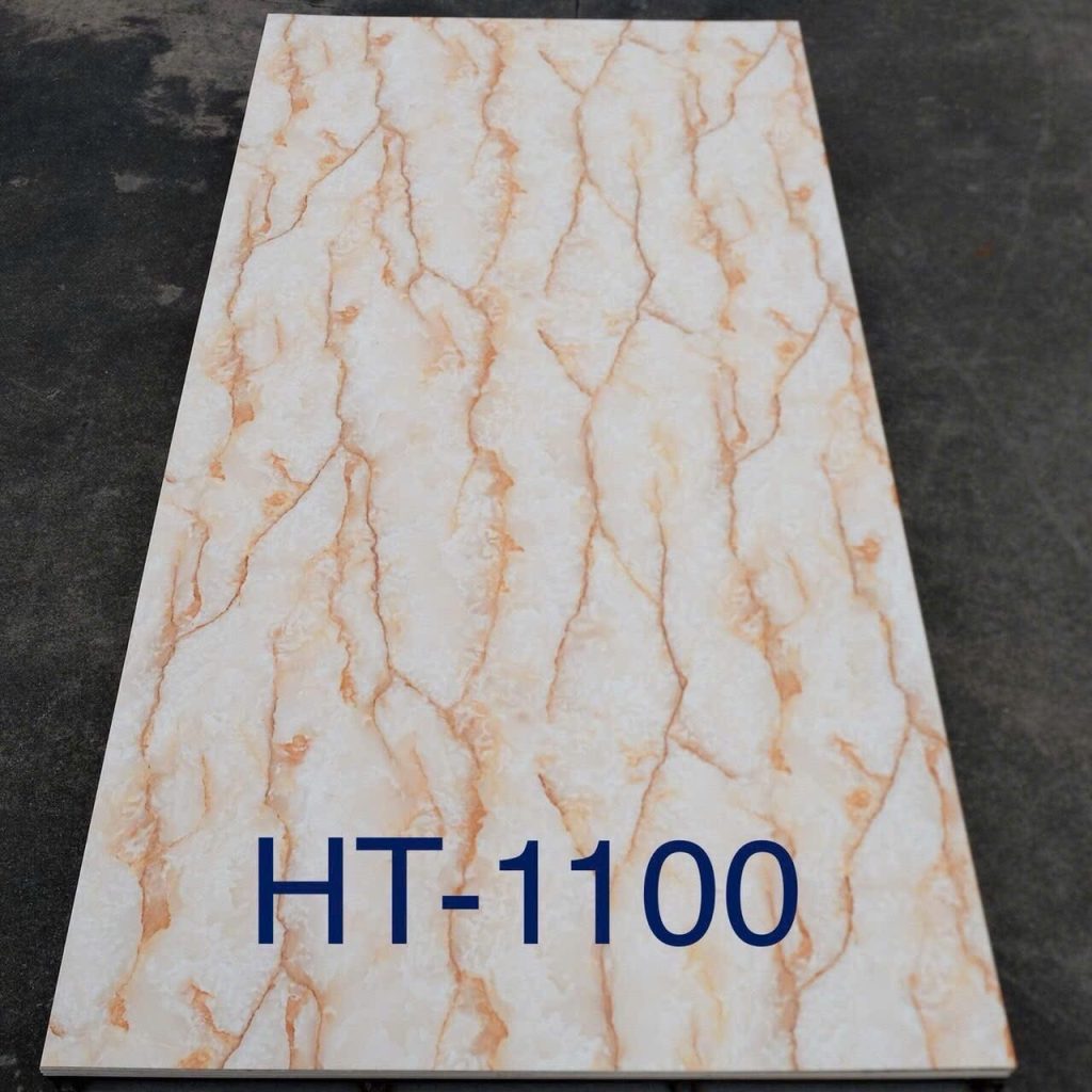 Tấm PVC vân đá ốp tường HT-1100