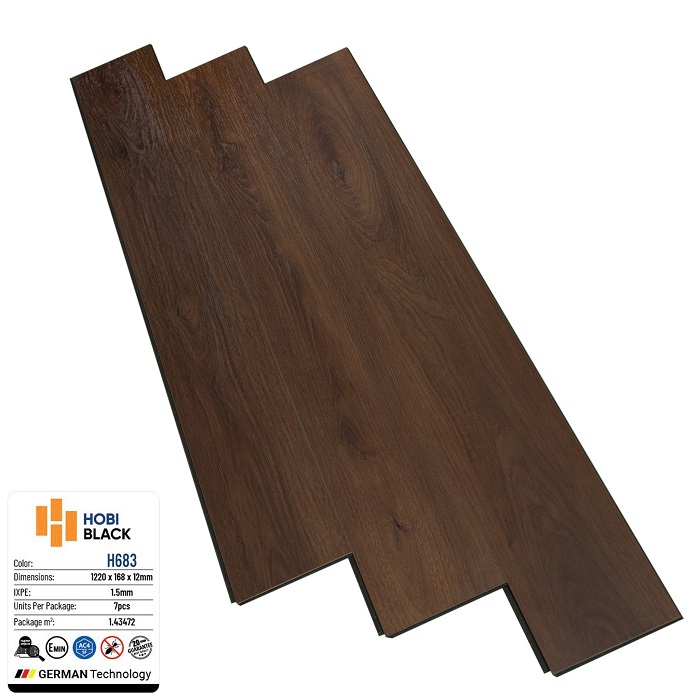 Sàn gỗ Hobi Black H683