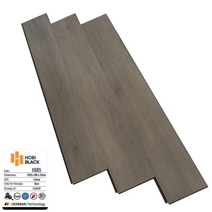 Sàn gỗ Hobi Black H685