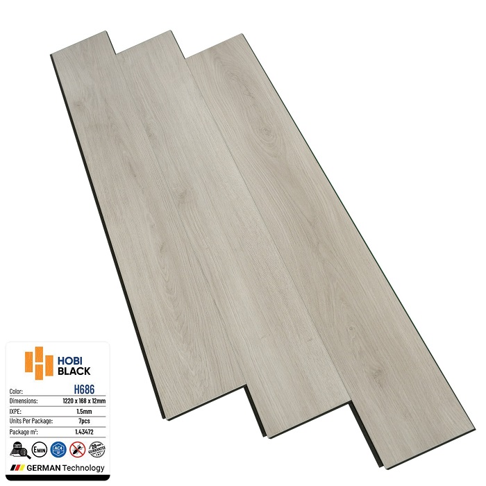 Sàn gỗ Hobi Black H686