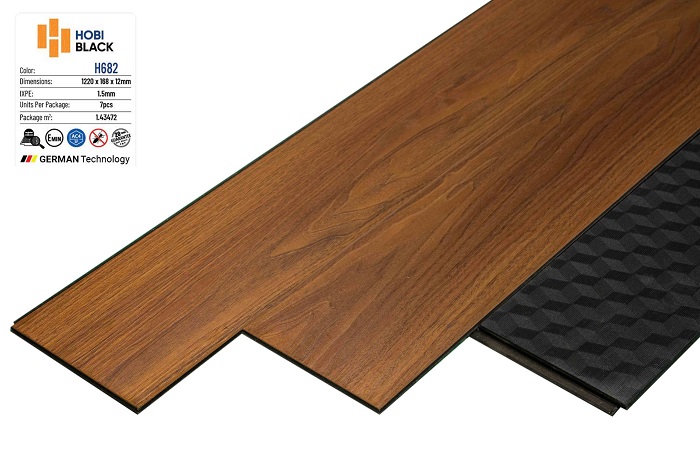 Sàn gỗ Hobi Black H682