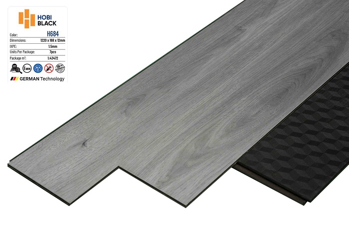 Sàn gỗ Hobi Black H684