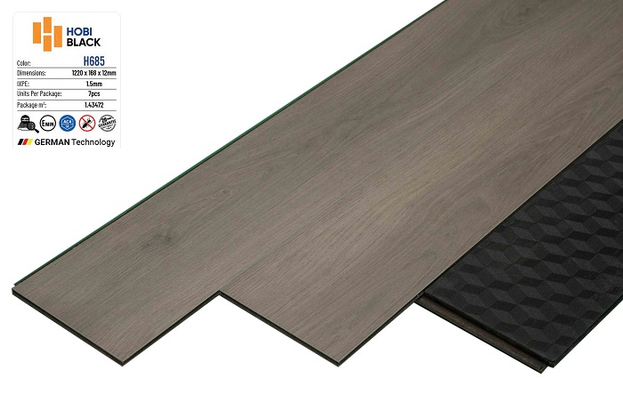 Sàn gỗ Hobi Black H685