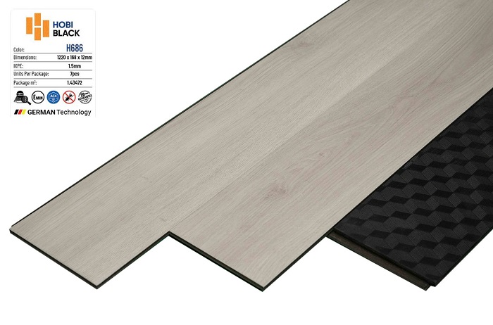 Sàn gỗ Hobi Black H686
