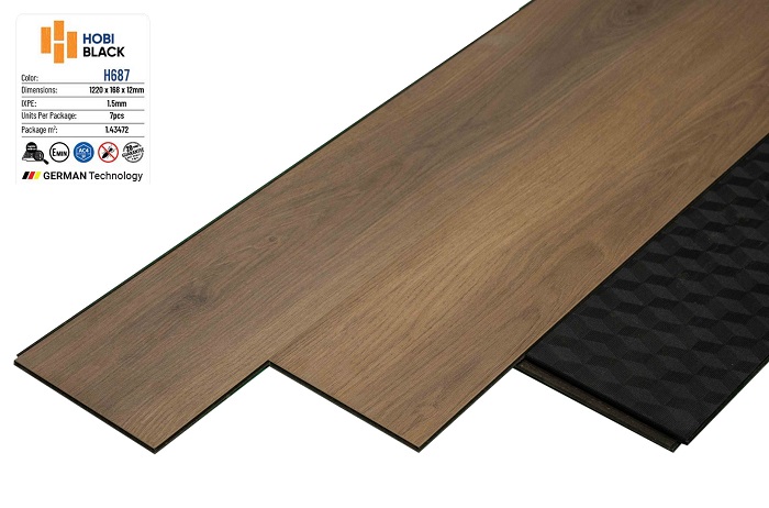 Sàn gỗ Hobi Black H687