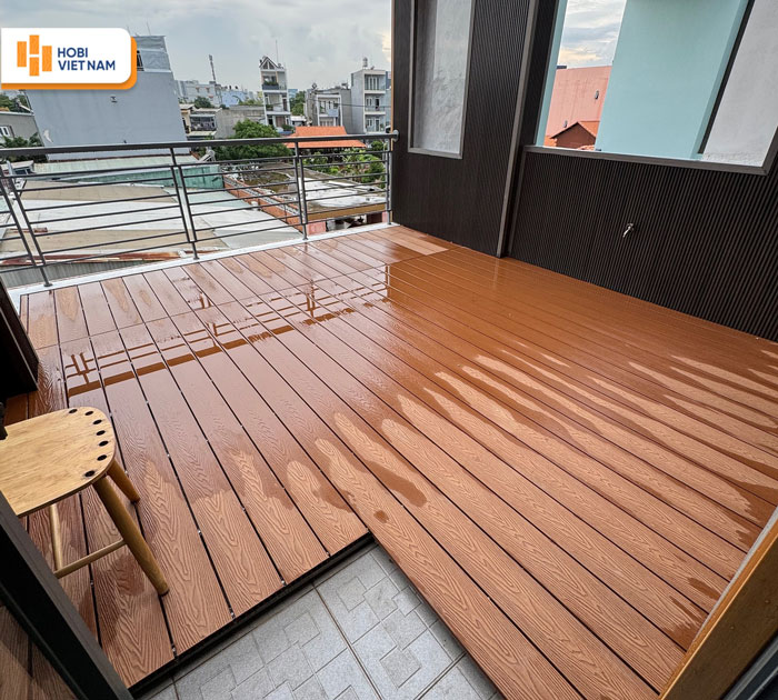 Sàn gỗ nhựa ngoài trời Hobiwood