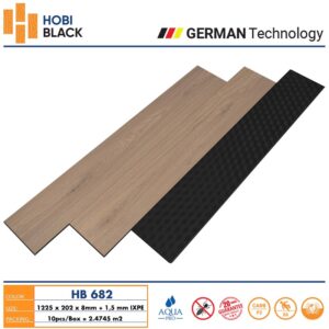 Sàn gỗ Hobi Black HB682