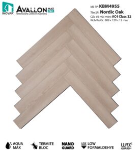 Sàn gỗ Inovar xương cá KBM4955
