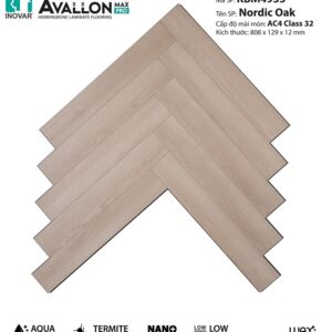 Sàn gỗ Inovar xương cá KBM4955