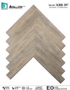 Sàn gỗ Inovar xương cá KBR387
