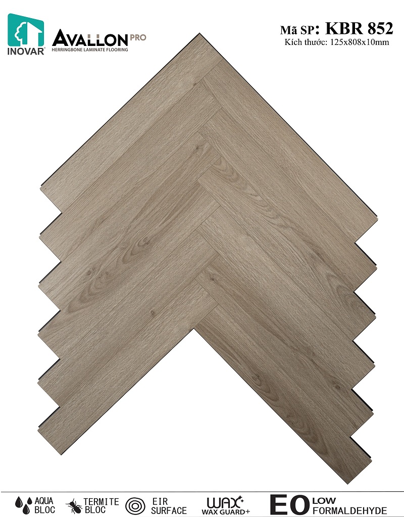 Sàn gỗ Inovar xương cá KBR852