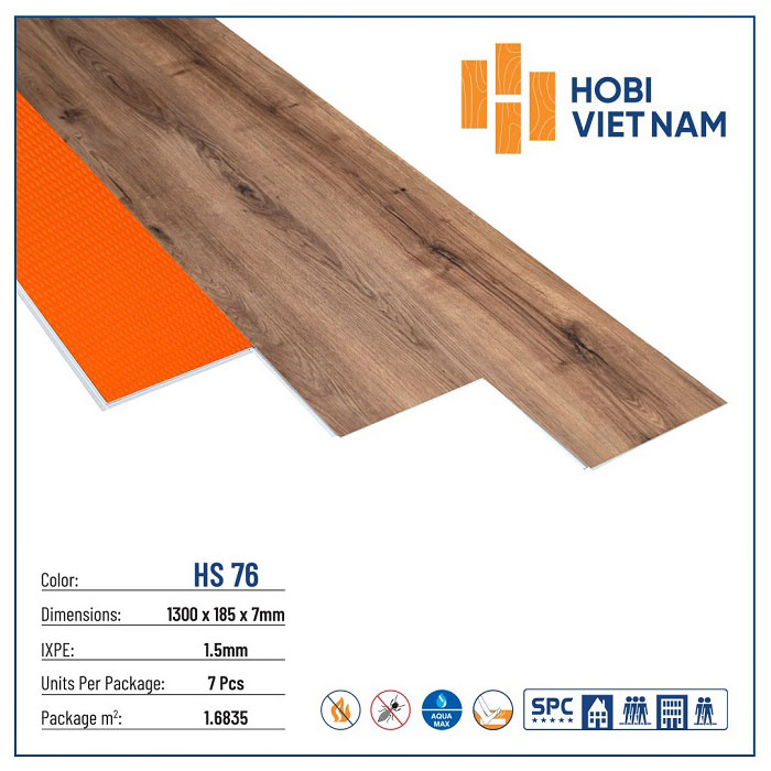 Sàn nhựa Hobiwood HS 76