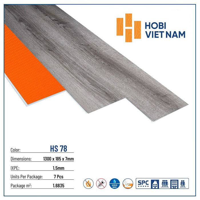 Sàn nhựa Hobiwood HS 78