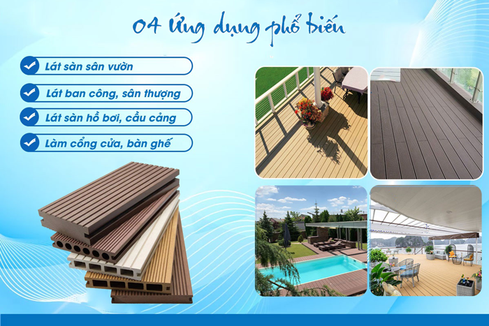 Sàn gỗ nhựa ngoài trời