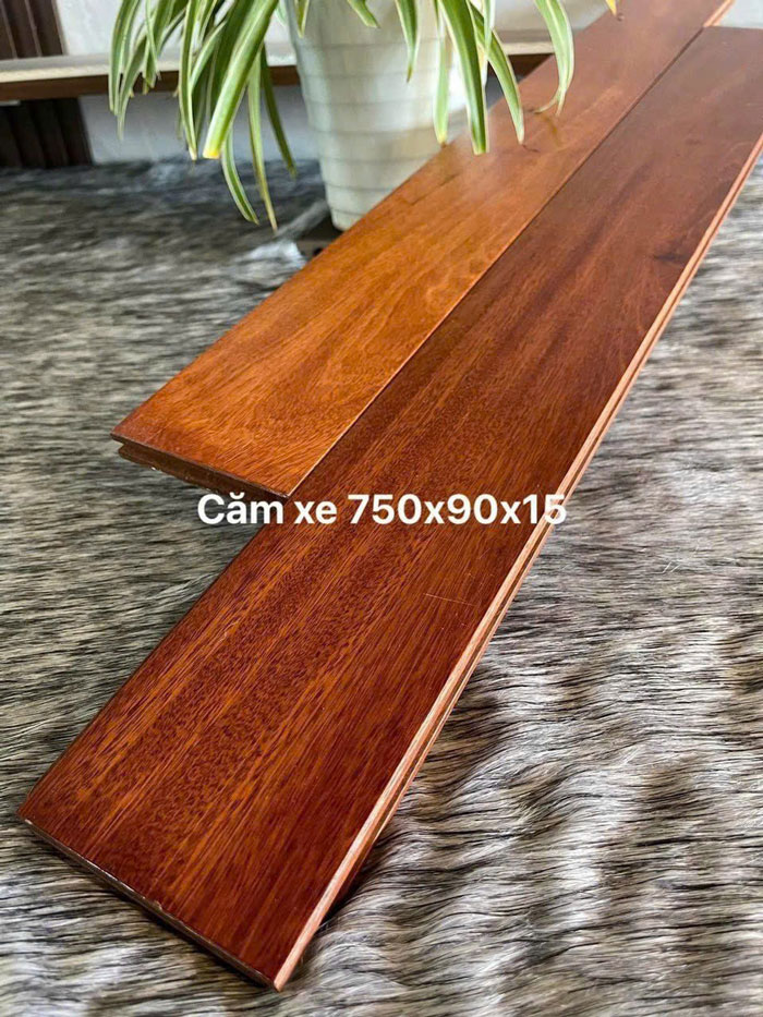 Tuổi thọ sàn gỗ căm xe