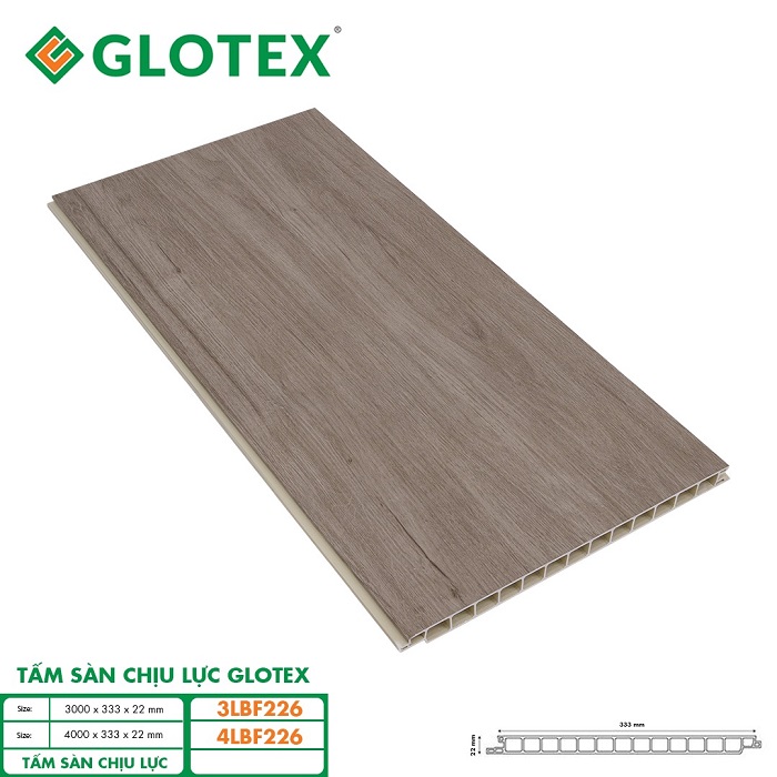Sàn nhựa chịu lực Glotex F226